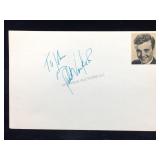Robert Walker Jr. Signature Card