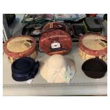 Women hats 1940ï¿½s style hats with carrying round