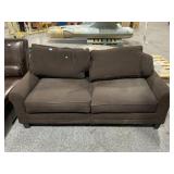 Brown couch, approx 70in long