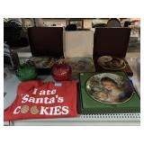 Vintage collectors plates and more