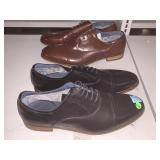 Dress shoes Bruno Marc size 15-W two pairs black