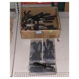 Box with small hammers (18) and 3 containers with