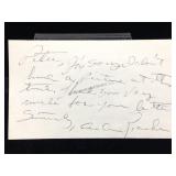 Adam Roarke Signature Card W/COA