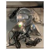4 Clip on workshop lamps