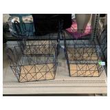 New Decorative Metal Baskets.