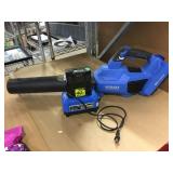 Kobalt Brushless Blower with Battery and Charger.