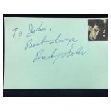 Rudy Solari Signature Card