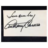 Anthony Caruso Signature Card W/COA