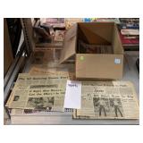 Vintage sports newspaper 1960ï¿½s-1990ï¿½s many
