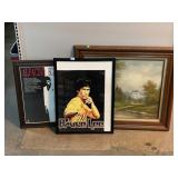 R Brant Signed Oil Painting on Canvas and  Framed