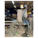 Art Glass Animal Sculptures - Horse Head Signed