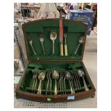 Silverware box with mix brand utensils most