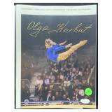 Olga Korbut autograph photo