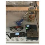 Pabst blue ribbon Stein ceramic beer Stein and