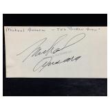 Michael Ansura Signature Card