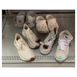 Sneakers vans puma and crocs size men 5.5 women 7