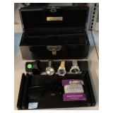 Champagne box make into watch holder and watches
