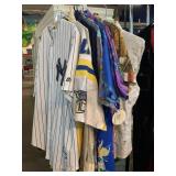 Jerseys and tropical styles shirts, Majestic NY