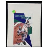Roman Gabriel autographed photo