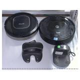 Robot Roomba and Shark Robot Vacuum with Charging