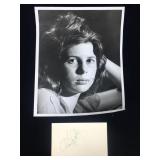 Kim Darby Signature Card & 8x10 Photo W/COA