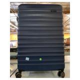 New Amazon Basics Large Check In Luggage. Navy