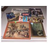 Vintage state of the union bronze coin set damage