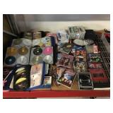 Large Collection of CDï¿½s, BluRays, DVDï¿½s, and