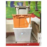 3 storage containers with lids