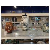Vintage Handcrafted Mayan Aztec Mosaic Masks,