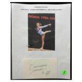 Dominic moceanu cut autograph W/COA