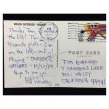 Bill (William) Windom Handwritten & Signed