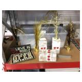 Wall signs and party decorations