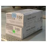 2 Boxes of New Nitrile Gloves Size XL.