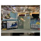 Mini toaster steam iron sheet set with boxes and