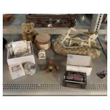 Coach Purse, Jewelry Box, Aromatherapy Gift Set,