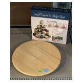 New Cupcake Stand and Rotating Wood Block.