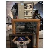 Dodgers Framed Custom Painting, Framed Mirror,