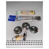 Gun Locks and Locks with Keys.