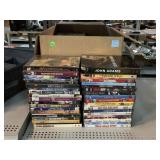 Large box of DVDS great titles