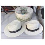 Two genuine panama Jack hats used medium with