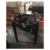Portable propane outdoor cooker