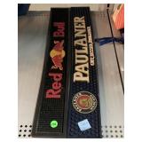 Two Bar over spell rubber mat Red Bull and