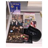 The twilight books, creative cats, the little