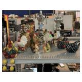 Rooster Figurines and More.