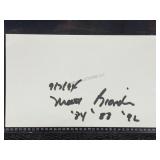 Matt biondi cut autograph