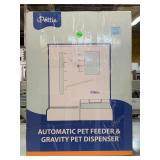 Automatic pet feeder and gravity pet dispenser in