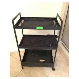3 Tier Metal Rolling Cart
