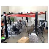 8000lb Hydraulic Car Lift, must bring help &
