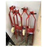 4-Caster Wheel Kit for 4 Post Lift, complete